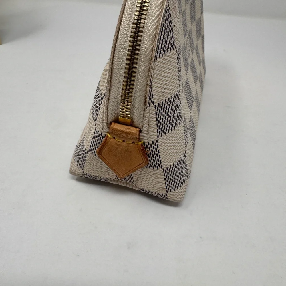 💯Authentic Preloved LOUIS VUITTON Damier Azur Cosmetic PM bag